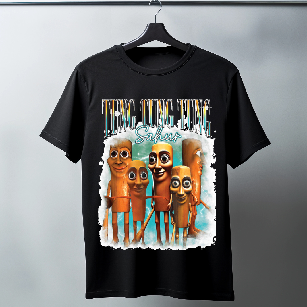 "Teang Jung Aung" Sahur T-Shirt - Indonesian Humor Graphic Tee