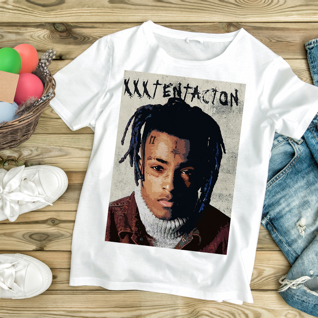 XXXTENTACION Portrait T-Shirt - Vintage Style Graphic Tee