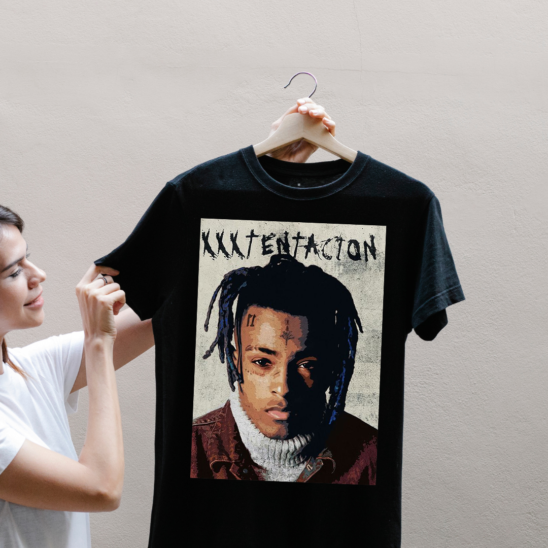 XXXTENTACION Portrait T-Shirt - Vintage Style Graphic Tee