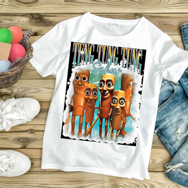 "Teang Jung Aung" Sahur T-Shirt - Indonesian Humor Graphic Tee