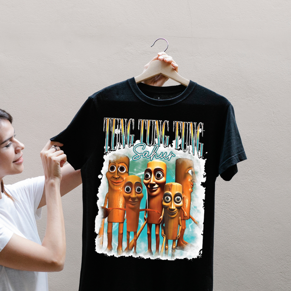 "Teang Jung Aung" Sahur T-Shirt - Indonesian Humor Graphic Tee