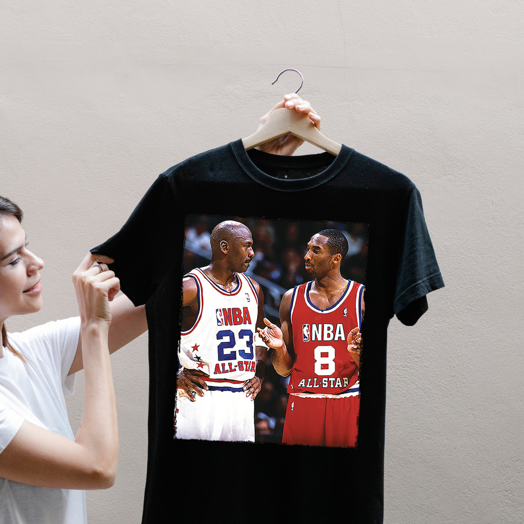 Vintage NBA All-Star Legends T-Shirt - Black