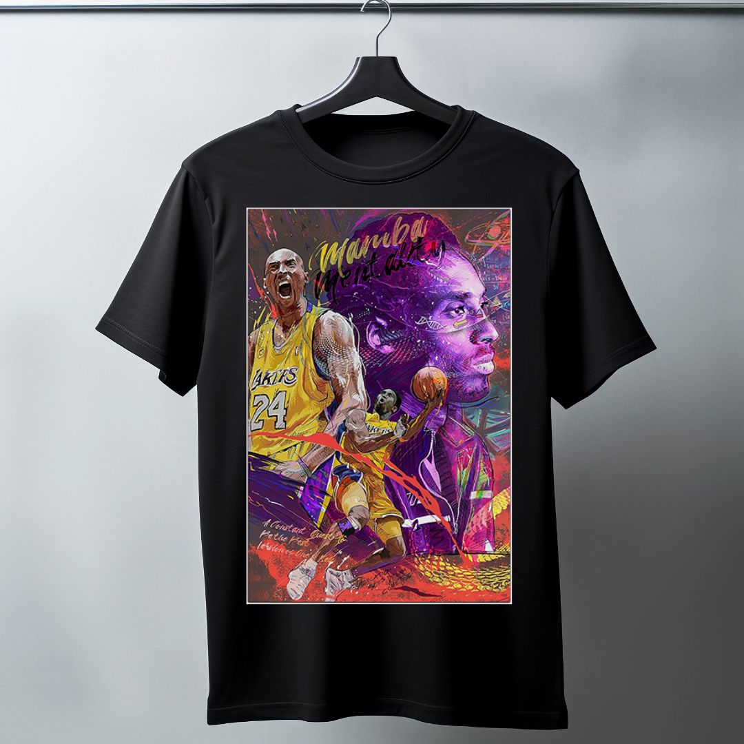 "Mamba Mentality" NBA Legend Tribute T-Shirt - Black