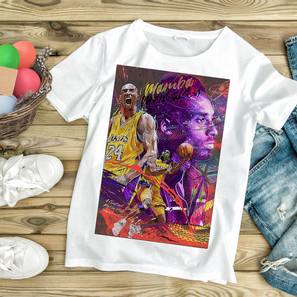 "Mamba Mentality" NBA Legend Tribute T-Shirt - Black