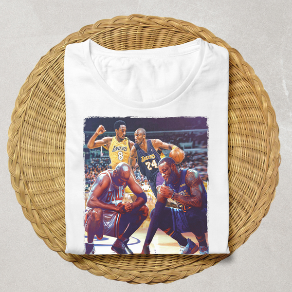 "Legends Never Die" NBA Basketball T-Shirt - Black