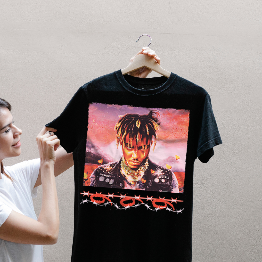 Juice WRLD Tribute T-Shirt - Legends Never Die Hip-Hop Memorial Tee